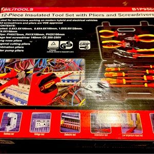 Bilitools B1P95059 12 piece insulated toolset